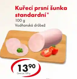 CBA Kuřecí prsní šunka standardní nabídka