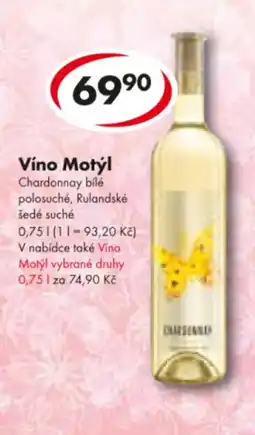 CBA Víno motýl nabídka
