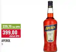 Ratio Aperol nabídka