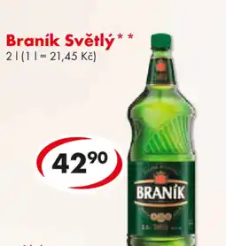 CBA BRANÍK Světlý nabídka