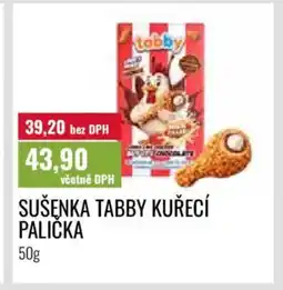 Ratio Sušenka Tabby kuřecí palička nabídka