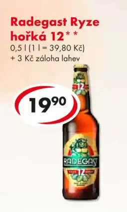 CBA RADEGAST Ryze hořká 12 nabídka