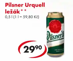 CBA PILSNER Urquell ležák nabídka