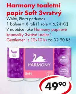 CBA HARMONY Toaletní papír Soft 3vrstvý nabídka