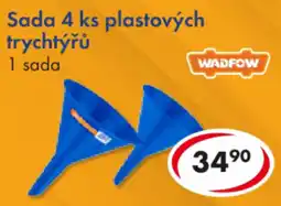 CBA Sada 4 ks plastových trychtýřů nabídka