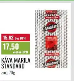 Ratio Káva Marila standard nabídka