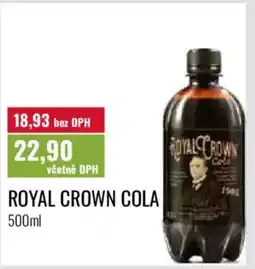 Ratio Royal Crown cola nabídka