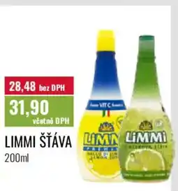 Ratio Limmi šťáva nabídka