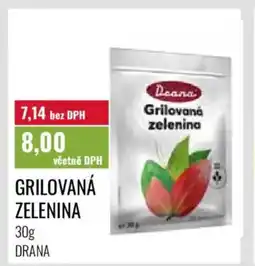 Ratio Grilovaná zelenina nabídka
