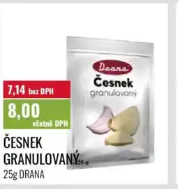 Ratio Česnek granulovaný nabídka