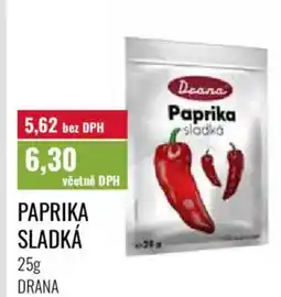 Ratio Paprika sladká nabídka