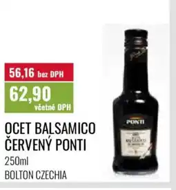 Ratio Ocet balsamico červený Ponti nabídka