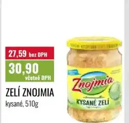 Ratio Zelí Znojmia nabídka