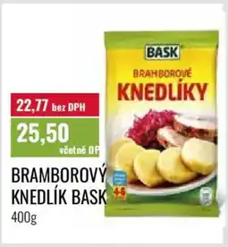 Ratio Bramborový knedlík Bask nabídka