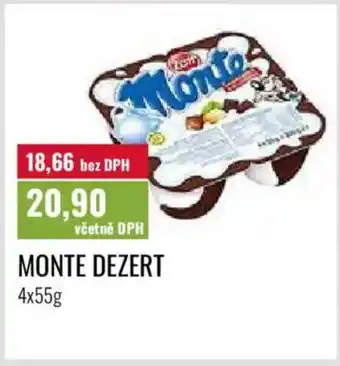 Ratio Monte dezert nabídka