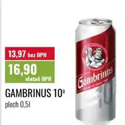 Ratio Gambrinus 10º nabídka