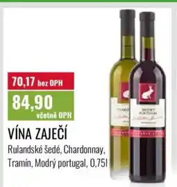 Ratio Vína Zaječĺ nabídka