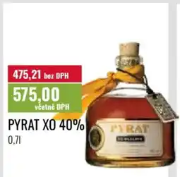 Ratio Pyrat XO 40% nabídka