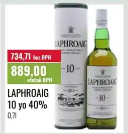 Ratio Laphroaig 10 yo 40% nabídka