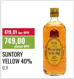 Ratio Suntory yellow 40% nabídka