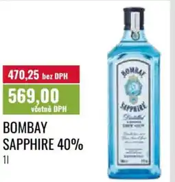 Ratio Bombay Sapphire 40% nabídka