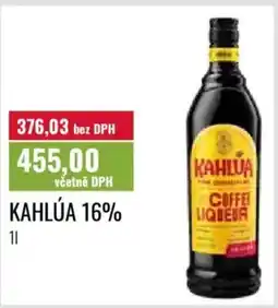 Ratio Kahlúa 16% nabídka