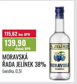 Ratio Moravská řada Jelínek 38% nabídka