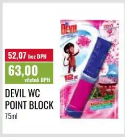 Ratio Devil WC point block nabídka