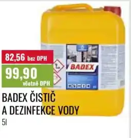 Ratio Badex čistič a dezinfekce vody nabídka