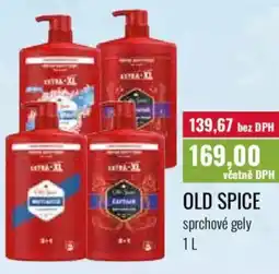 Ratio Old Spice sprchové gely nabídka