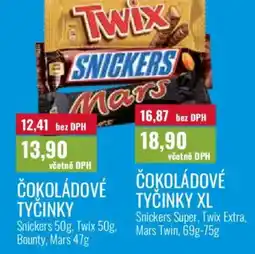 Ratio Čokoládové tyčinky XL nabídka