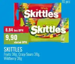 Ratio Skittles nabídka