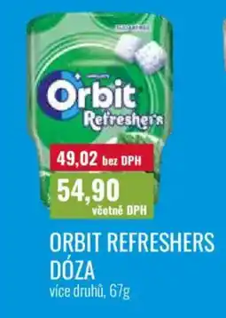 Ratio Orbit refreshers dóza nabídka