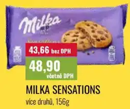 Ratio Milka sensations nabídka