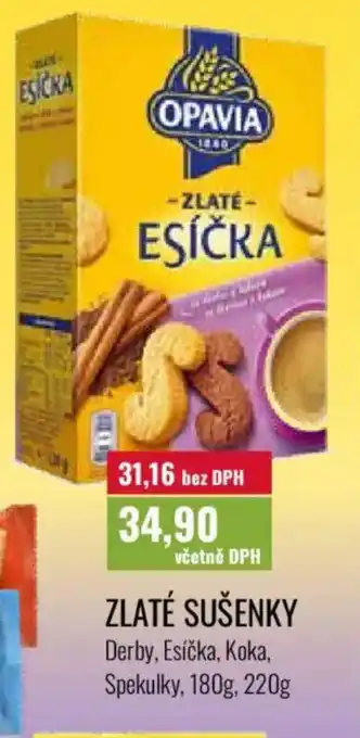Ratio Opavia Zlaté sušenky nabídka
