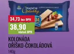 Ratio Kolonáda oříško-čokoládová nabídka