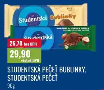 Ratio Studentská pečeť bublinky, Studentská pečeť nabídka
