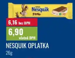Ratio Nesquik oplatka nabídka