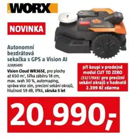 Bauhaus Autonomní bezdrátová sekačka s GPS a Vision Al nabídka