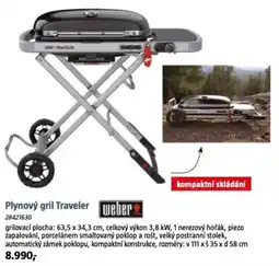 Bauhaus Plynový gril Traveler nabídka