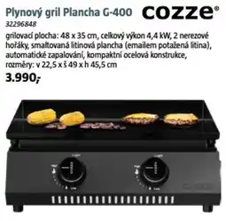 Bauhaus Plynový gril Plancha G-400 nabídka