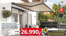 Bauhaus Kazetová markýza Elba s motorem nabídka