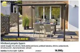 Bauhaus Hliníková pergola Zypern nabídka