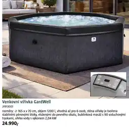 Bauhaus Venkovní vířivka GardWell nabídka