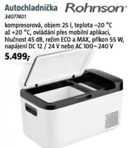 Bauhaus Autochladnička Rohnson nabídka