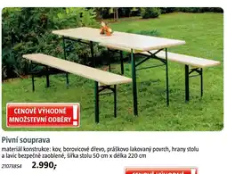 Bauhaus Pivní souprava nabídka