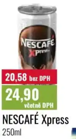 Ratio Nescafé Xpress nabídka