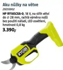 Bauhaus RYOBI Aku nůžky na větve nabídka