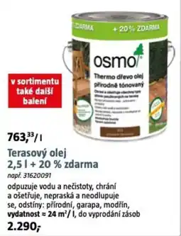 Bauhaus Terasový olej nabídka