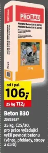 Bauhaus Beton B30 nabídka